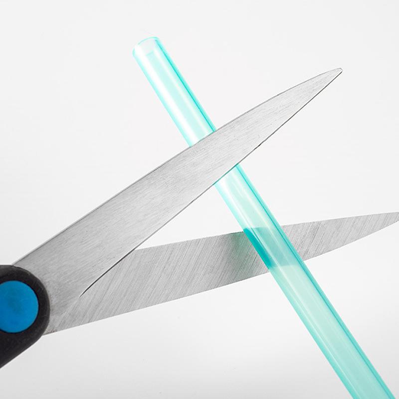 Reusable Foldable Food-grade Silicone Straws Portable Bendable Drink Juice Straws with Clean Brush