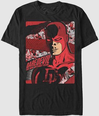 Vintage Comic Φόντο Daredevil Μπλουζάκι Για Θαυμαστές Δώρο Για Φίλους Μεγέθη S-4XL Unisex Μπλουζάκι