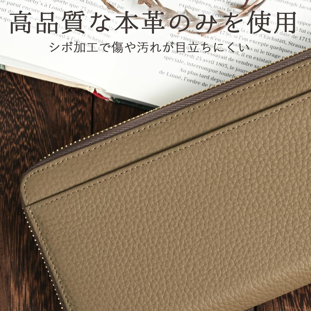 Long Large Genuine Easy to Card and Coin Birthday Gift for Women [QUARE] Women's Wallet, Capacity, Leather, Garçon Style, Popular, Use, Stylish,
