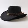 Popular European and American Classic Big-brimmed Western Cowboy Hat Men's and Women's Outdoor Fashion Anti-sun Cowboy Hat Jazz Hat