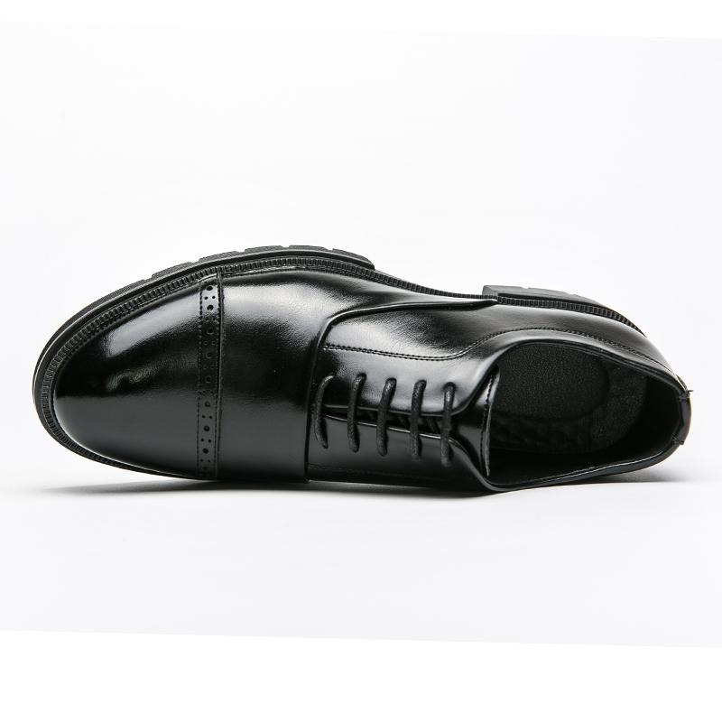 Men's Leather Shoes Oxfords Thick-soled Increased Business Formal Casual Leather Shoes
