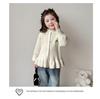 2025 New Korean Style Cartoon Knit Cardigan for Girls - Fashionable Spring & Autumn Outerwear
