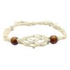 Net Bag Adjustable Bracelet Cord Empty Without Stone Crystal Holder Bracelet Natural Healing Gem Macrame Bracelet Decor