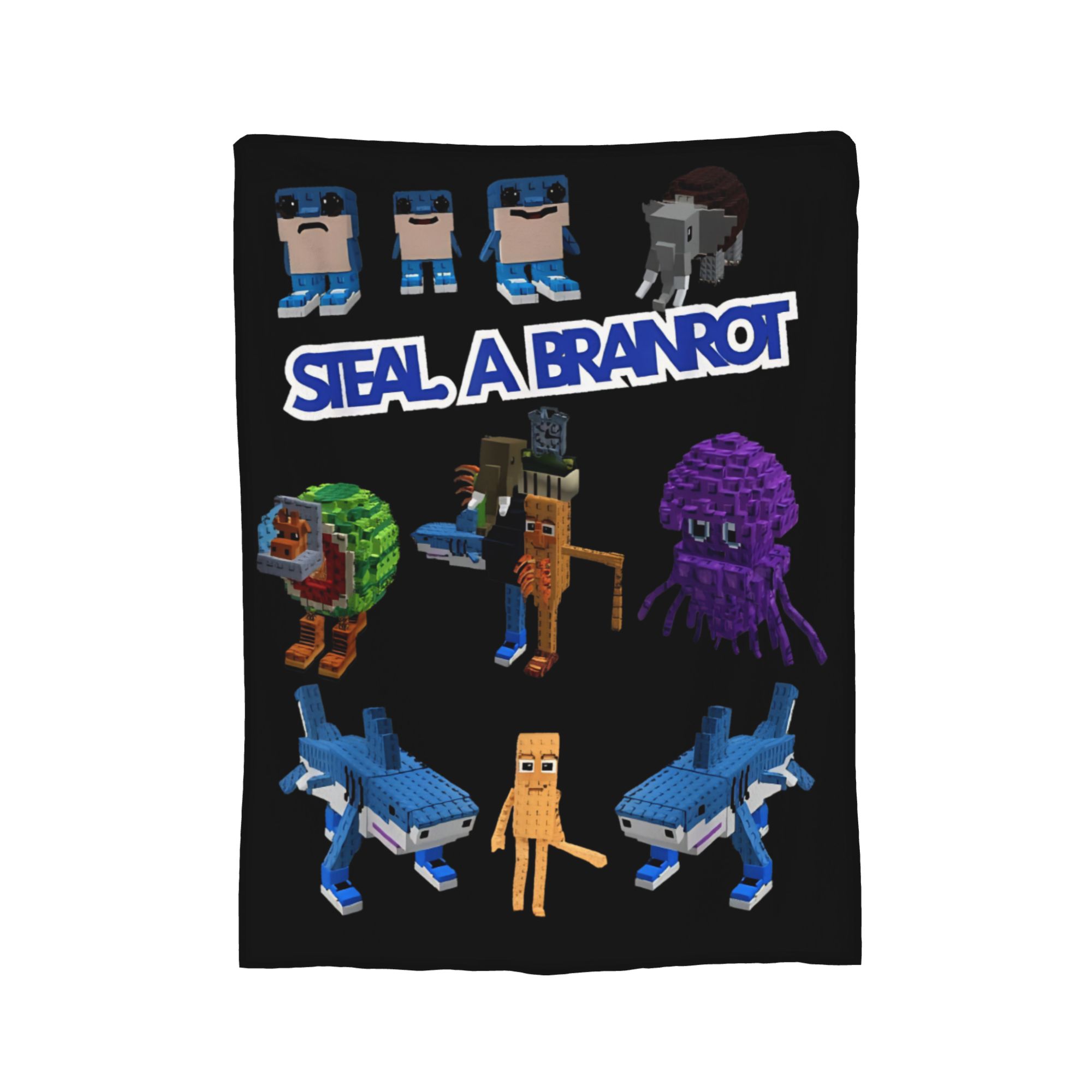 

Bruh It s My Christmas Every Brainrot Steal a Brainrot Fuzzy Blanket Awesome Throw Blanket for Home Hotel Sofa Rug Piece, 150x200cm