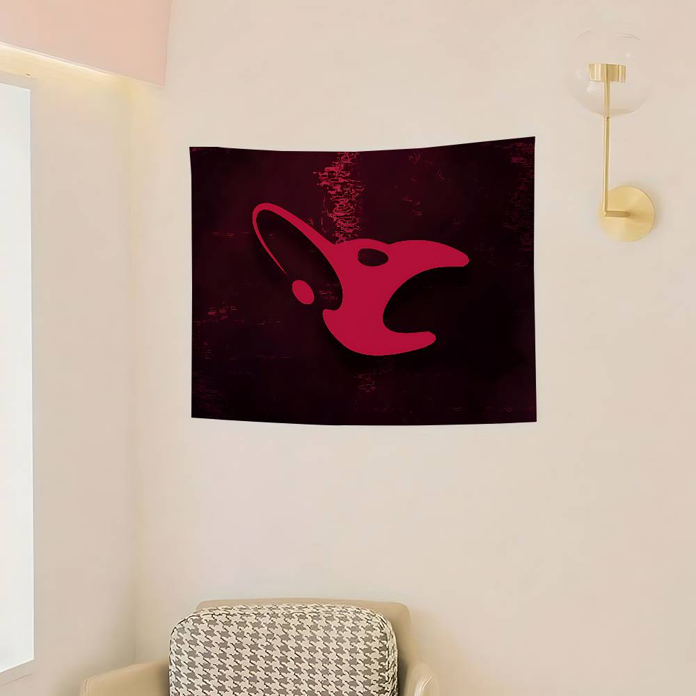 MAJORMOUSESPORTSMOUZSquads Club Respon Support FlagRoom Decor Outdoor Decors Personalized Items Flags For Bedrooms Home Funny