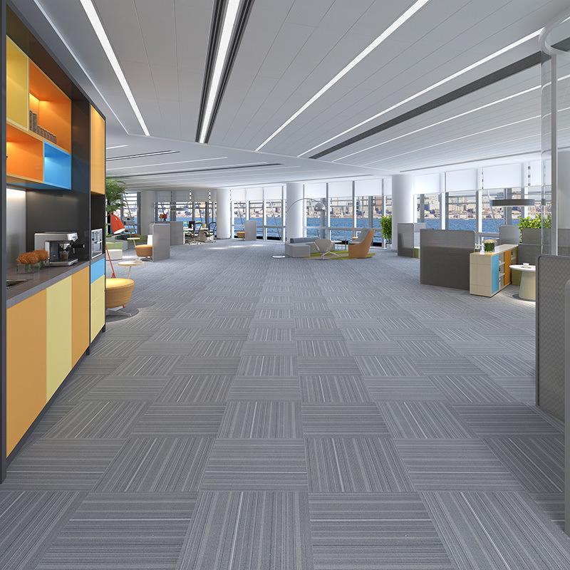 Anti-Slip Wear-Resistant Patchwork Carpet for Offices, Billiards Halls, Hotels, and Commercial Spaces