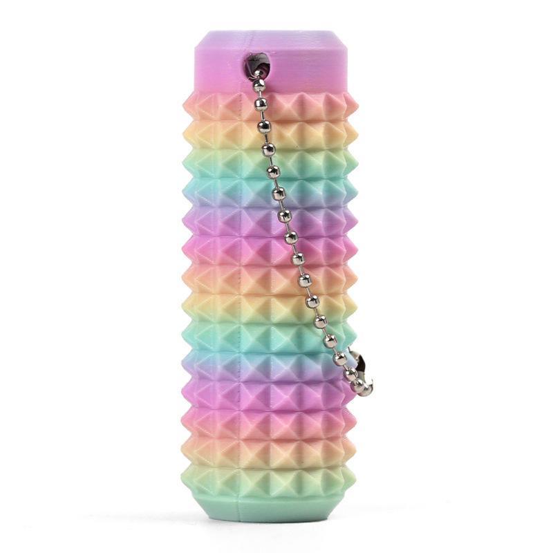 Little Ouchies Anti Anxiety Fidget Mini Grippie Spike Keychain Pendant Stress Relief Durable Gift