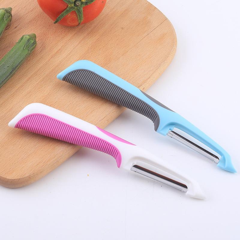 Upgrade Your Kitchen with This Multifunctional Stainless Steel Vegetable & Fruit Peeler!