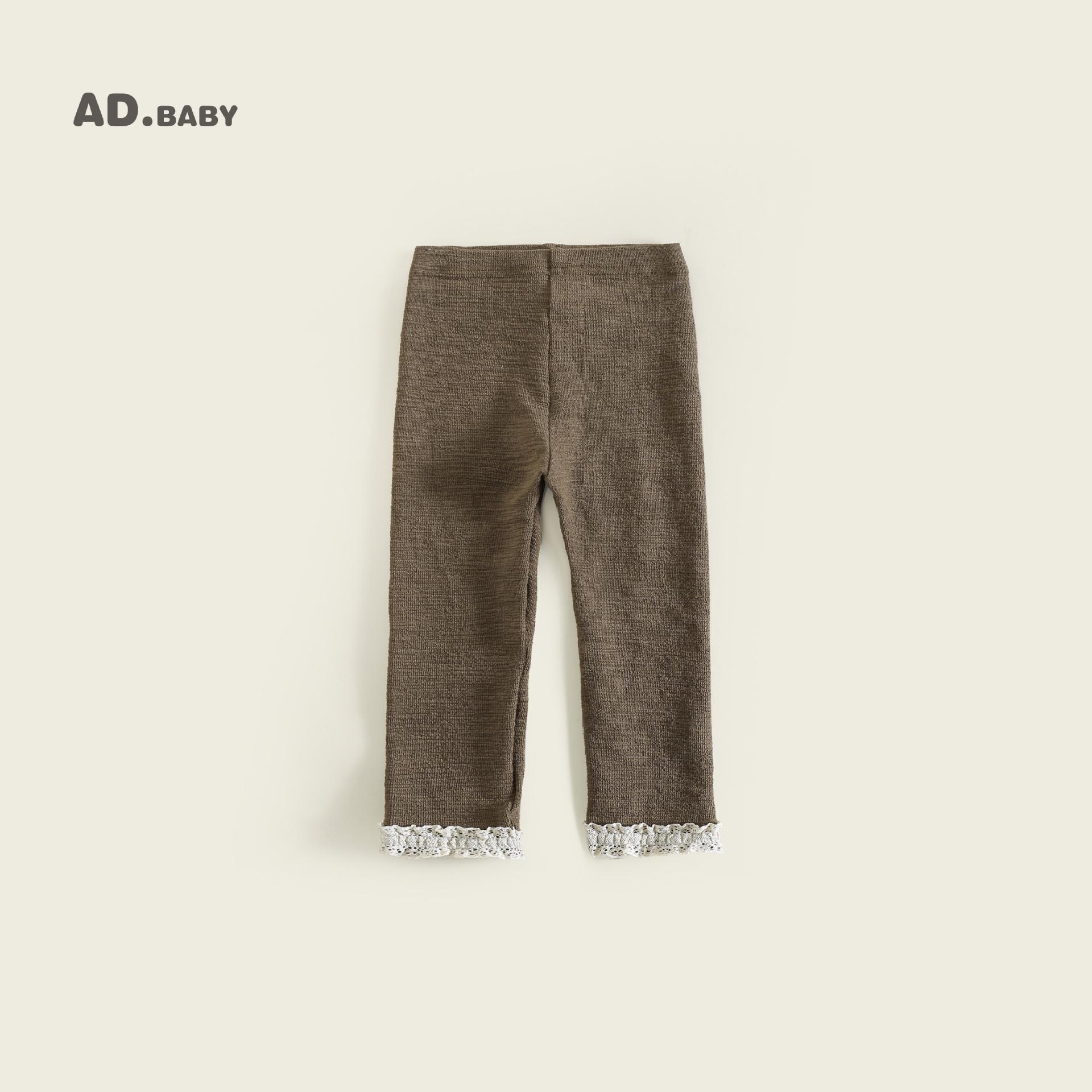 Autumn 2025 Girls Comfort Lace Leggings - Trendy and Skin-Friendly 130cm