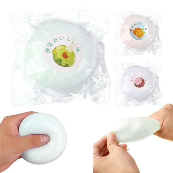 Simulace Daifuku Mačkací Hračka Úleva od Stresu Pomalé Vzestupné Buchtička Senzorická Hračka Pomalé Vzestupné Simulace Dezertu Fidget Hračka Stresový Míček
