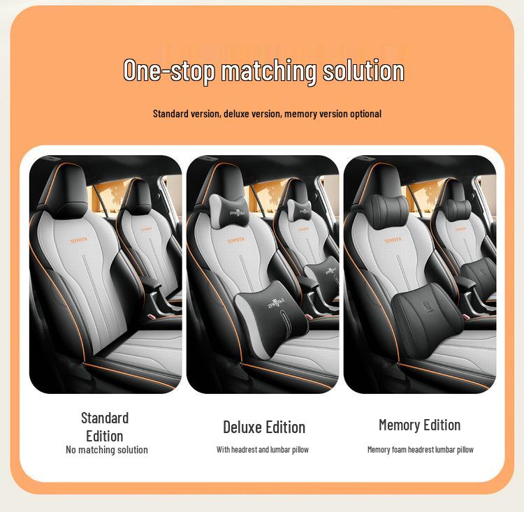 Toyota Corolla 2026 Full Surround Leather Seat Cover - All-Season Cushion