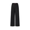 Fila Golf Series Simple Fashionable Quality Trendy Sports Golf Versatile Loose Woven Casual Pants Women Bottoms Deep-Black A11W615811FBK