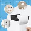 Adhesive Toilet Paper Holder Kitchen Roll Towel Rack Napkin Dispenser Absorbent Stand Tissue Hanger Bathroom Accessories