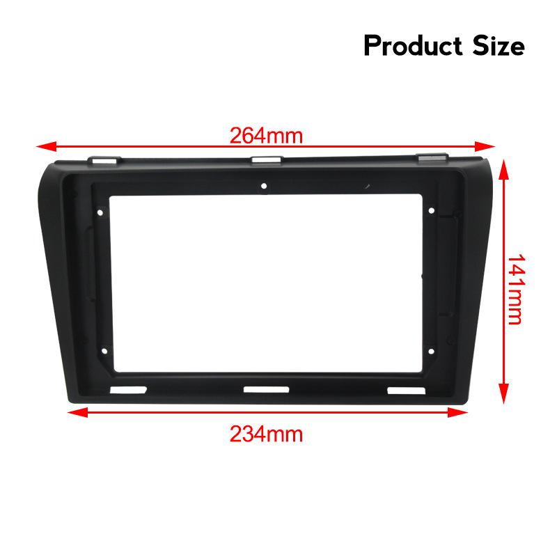 Mazda 3 (04-09) Large Screen Android Navigation Unit with Variable Frame and Wiring