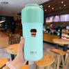 1000ML Portable Insulated Cold Drink Bottle High-Performance Lightweight Tumbler Large Capacity for Outdoor Sports Travel with Coffee Sticker