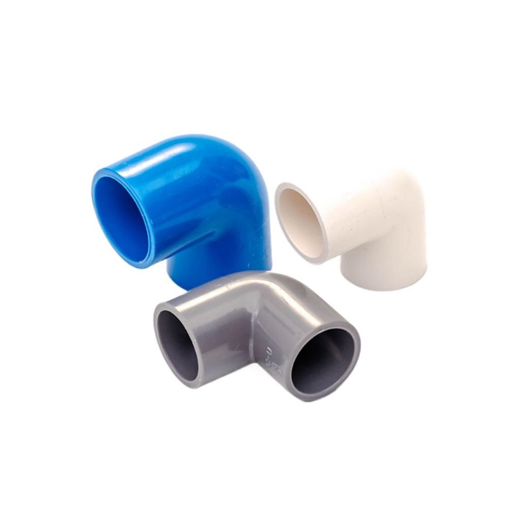 1Pc 16~50mm Black PVC Pipe Connector Elbow Joints Aquarium Drainage Tube Fittings Garden Irrigation DIY Accessories