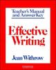 The Effective Writing Teacher's Manual : Writing Skills for Intermediate Students of American English Book