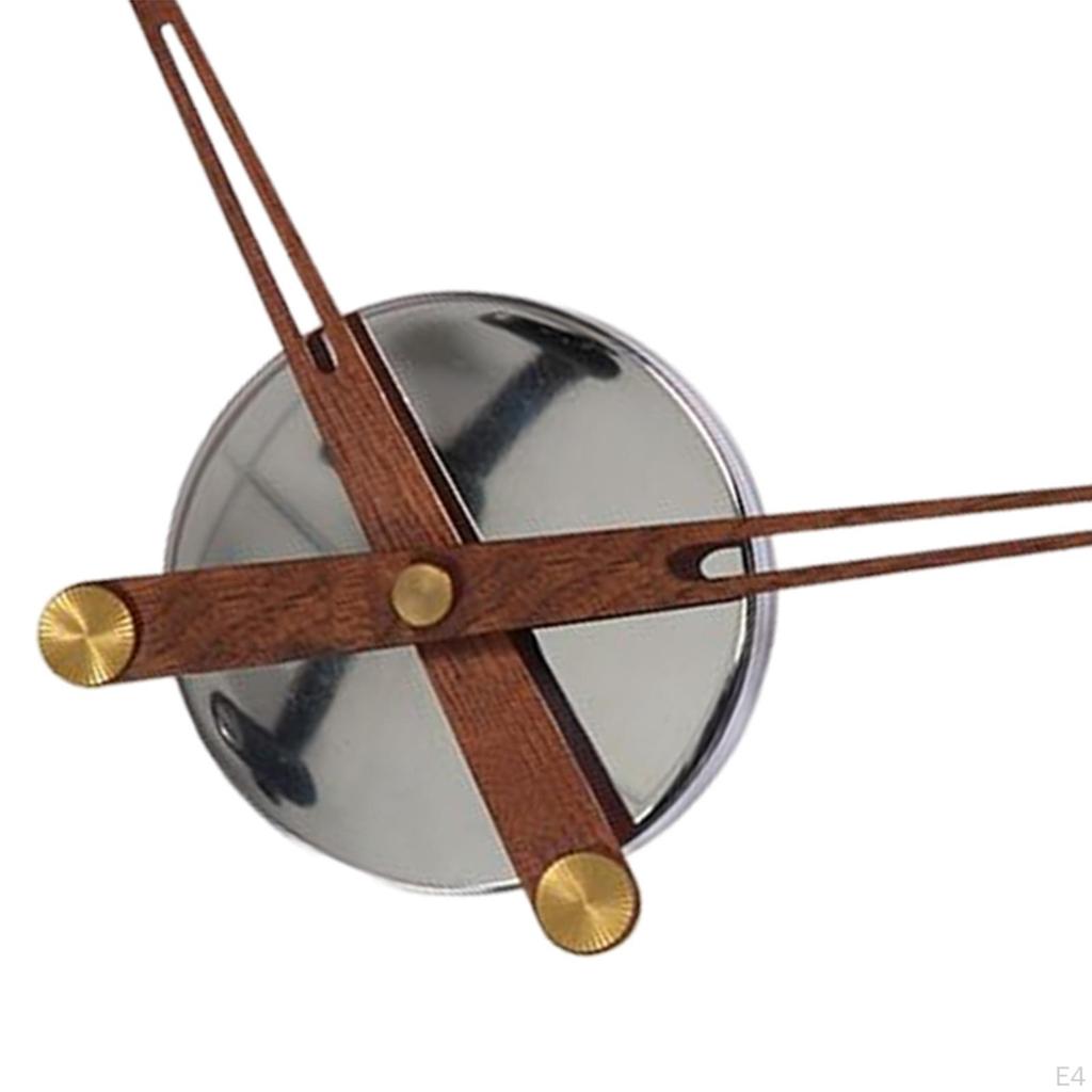 3 Hands, DIY Large Clock Hands Wall Clocks for Home Art Decor Clock, Wood Pointers