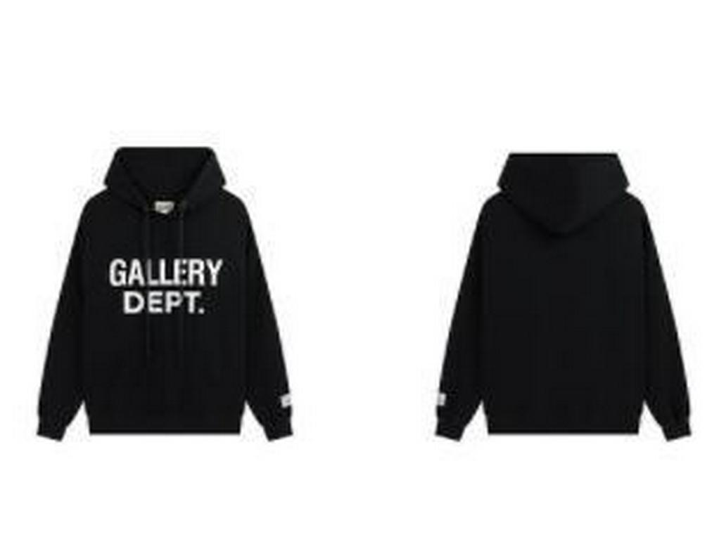 GALLERY DEPT TIDE Unisex Modny Klasyczny Bawełniany Bluza z Kapturem Frotte