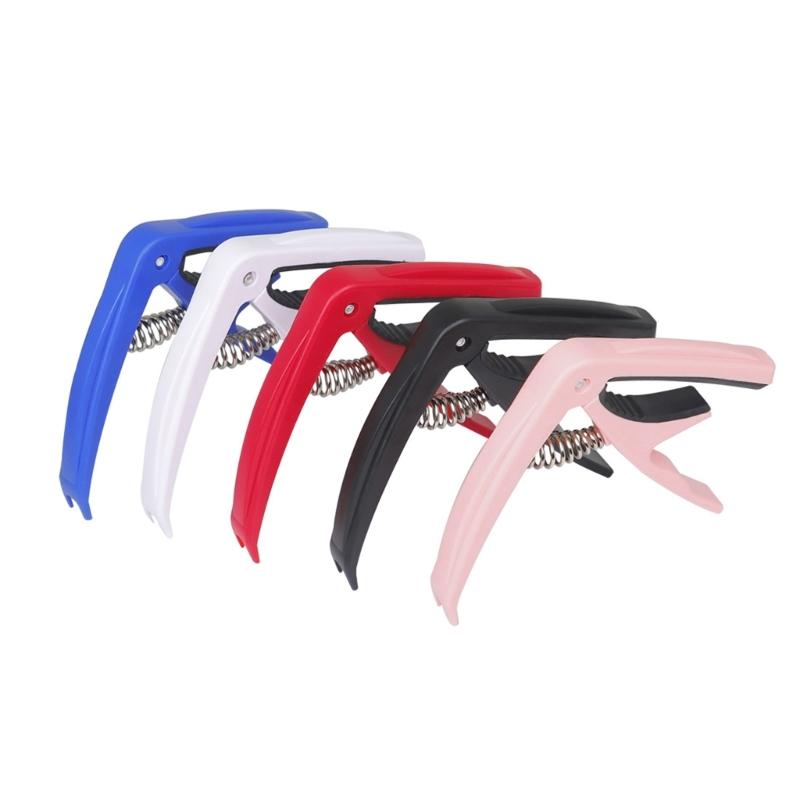 Universal Capo Guitar Accessories Quick Change Clamp ABS Plastic Acoustic Classical Guitar Capo for Guitar Parts