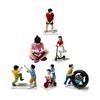 1/64 Miniature Figure Resin Trendy Tiny People Figurine Human Figure Model Painted for Sand Table Crafts Diorama Decor Layout