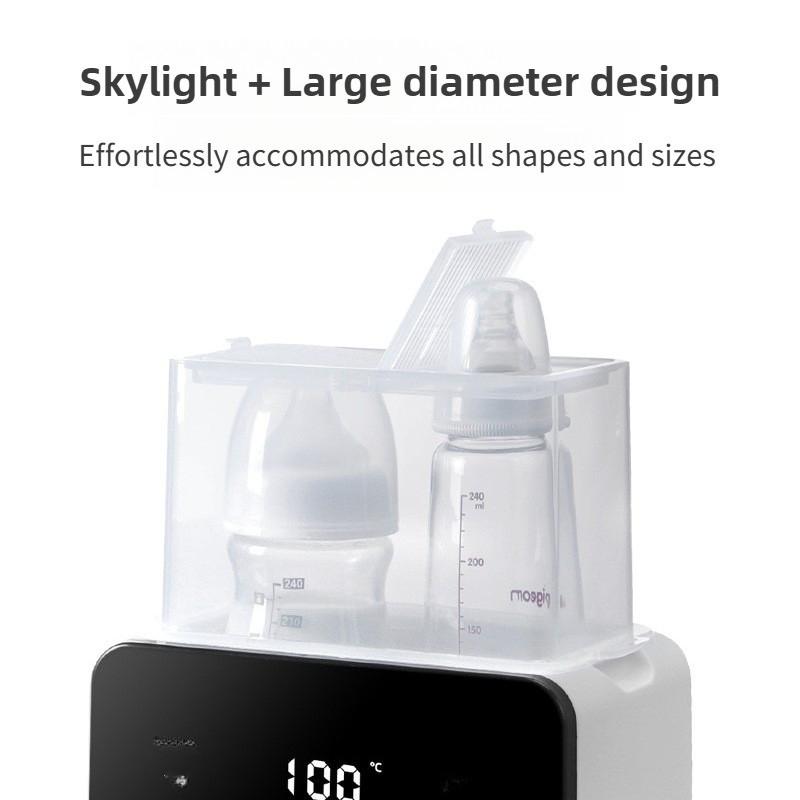 Automatic Baby Breast Milk Constant Temperature Device Intelligent Bottle Sterilizer Multi Functional Dual Bottle Milk Warmer