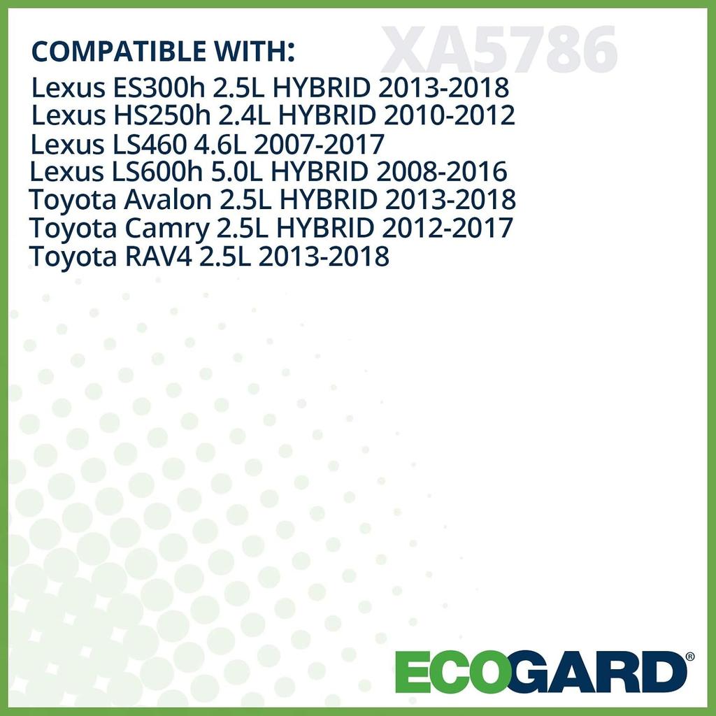 Premium Engine Air Filter Fits 2013-2018 RAV4, 2012-2017 Camry, 2007-2017 L