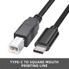 USB Typ C auf USB Typ B 2.0 Kabel für Neues MacBook Pro HP Canon Brother Epson Dell Samsung Drucker Typ C Drucker Scanner Kabel