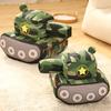 Tank Plush Toy Simulation Modeling Pentagram Pattern Camouflage Sleeping Accompany Hugging