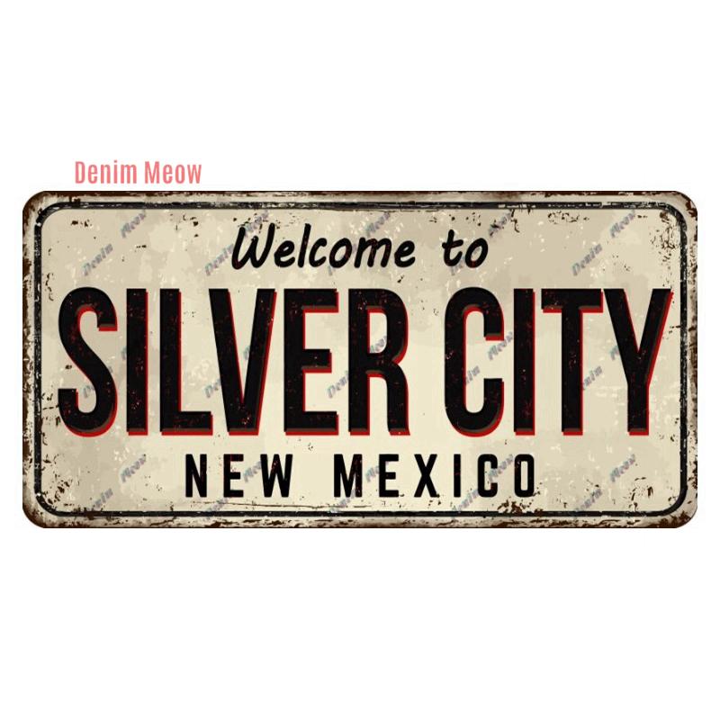 Vintage USA Metal Plates, Retro California 15x30cm Plaque, Florida Metal Tin Sign Poster, Bar, Garage, Gifts, Room Decor WY289