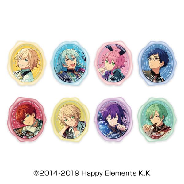 

Ensemble Clear Seal Stickers Dbox Box Stars!! 8-Piece