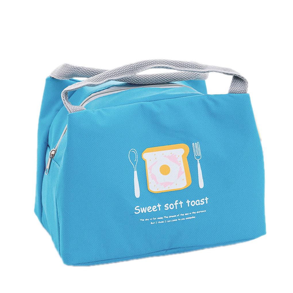 Childrens Kids Lunch Bag Insulated Cool Bag Portable Picnic Bag School Lunchbox 558₽