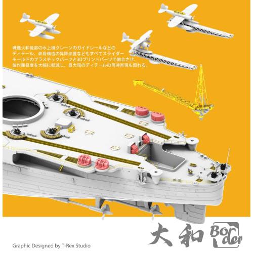 Border Model 1/350 Japanese Navy Battleship Yamato 1945 Plastic Model BS004 (Ship)