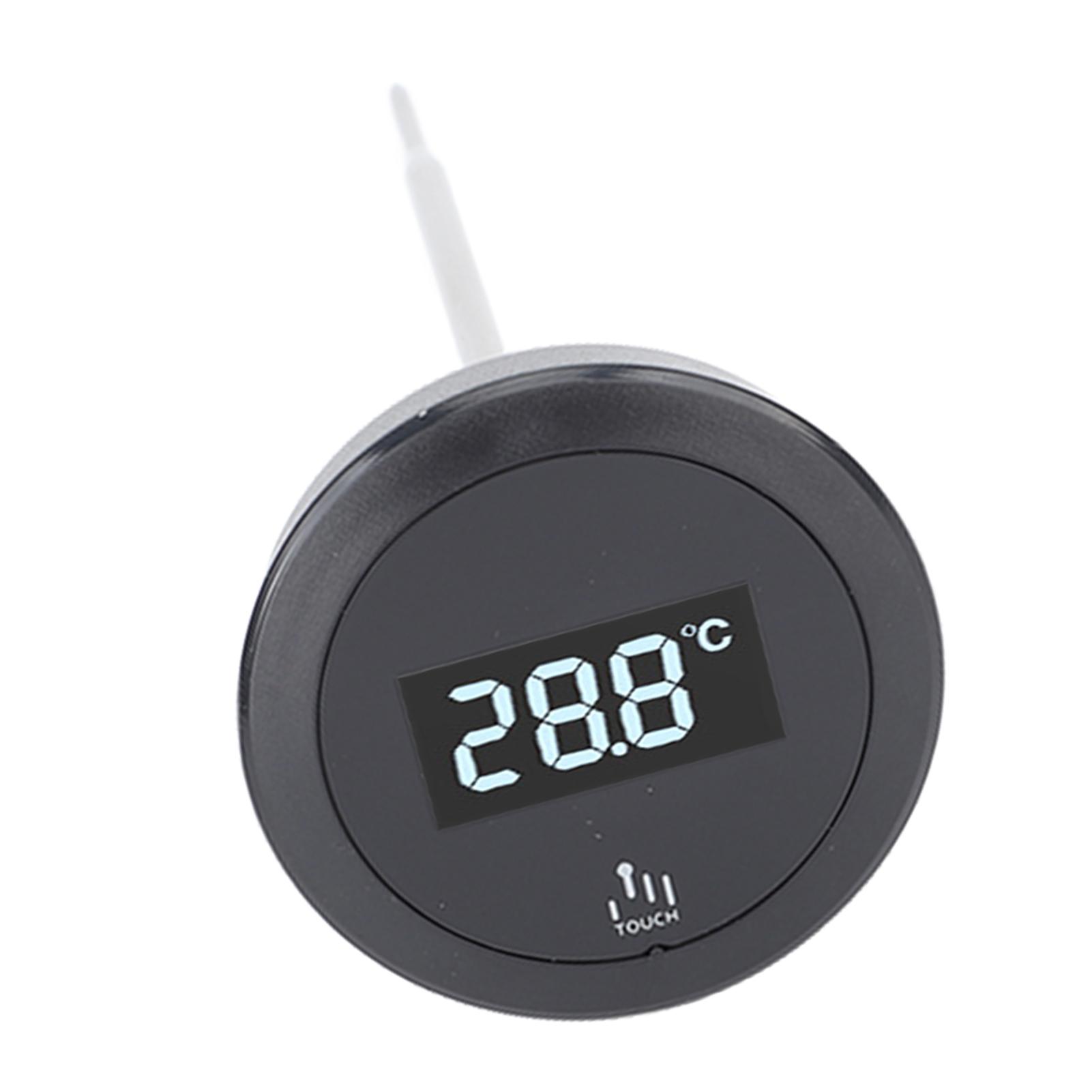 

Digital Touch Screen Thermometer IP65 Waterproof Thermometer with Stainless Steel Probe Backlight for Coffee Milk Pot