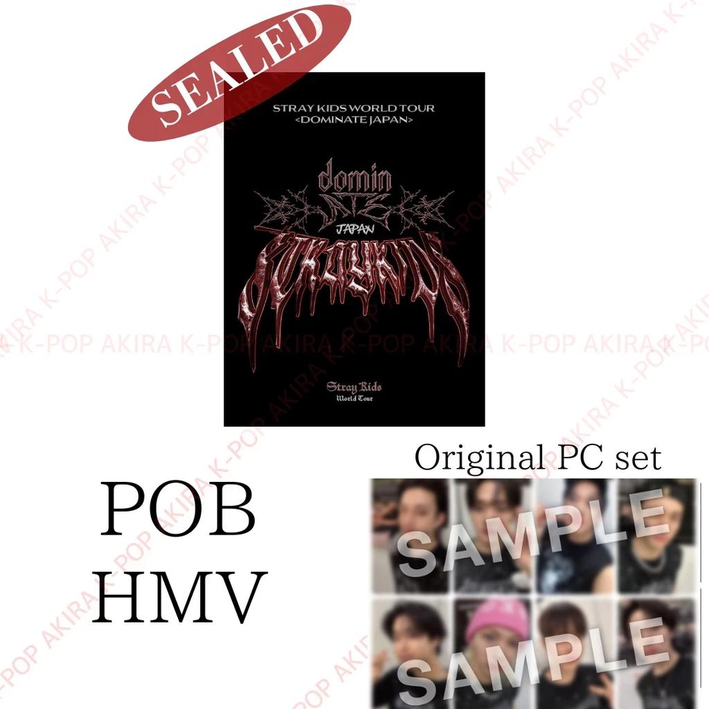PRE-ORDER Stray Kids World Tour dominATE JAPAN LIVE Blu-ray + JAPAN STORE POB