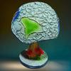 Mushroom Table Lamp Colored Mushroom Shape Night Light Resin Bedside Lamp Desk Reading Lamp for Kids Room Living Room
