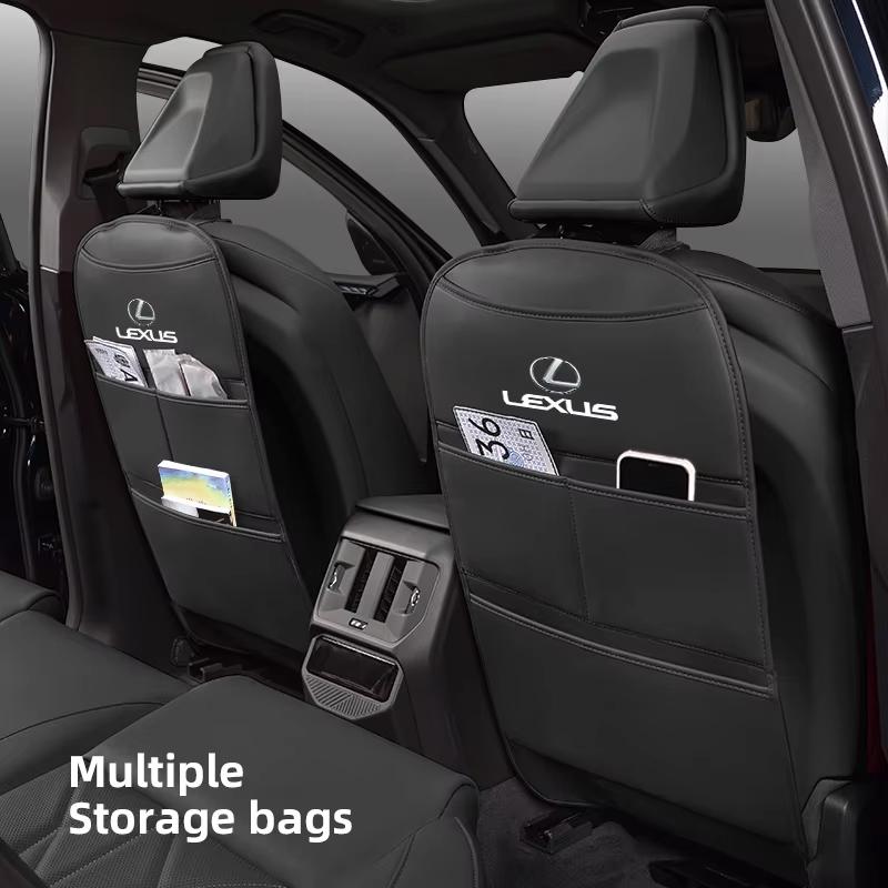 lexus Car keychain/Car Seat Back Protector Storage Bags Cover Accessories For Lexus F SPORT ES RX NX LS UX LM LX GX LC RZ IS LXBSD3