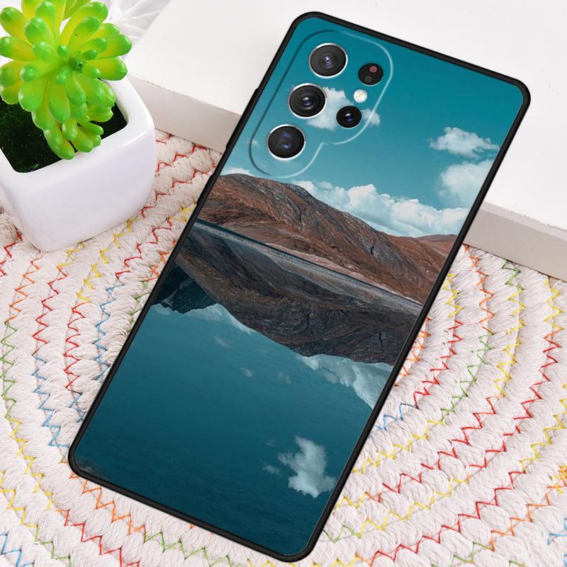 Mountains Air Balloon Silicone Phone Case For Samsung Galaxy Note 10 Pro S26 S25 S24 S23 S22 S21 Plus S25Ultra Capa Cover