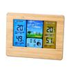 LCD Digital Wireless Weather Station Clock Thermometer Indoor&Outdoor Humidity