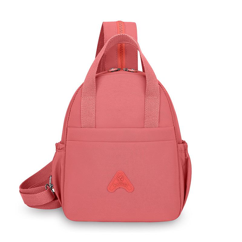 Backpack Nylon Women's Bag Multifunctional Shoulder Crossbody Bag Travel Chest Bag