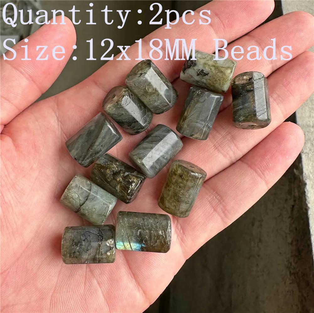 Natural Flash Labradorite Stone Charm Pendant Healing Semi-precious Stone Connector for Jewelry Making Necklace Accessories Gift