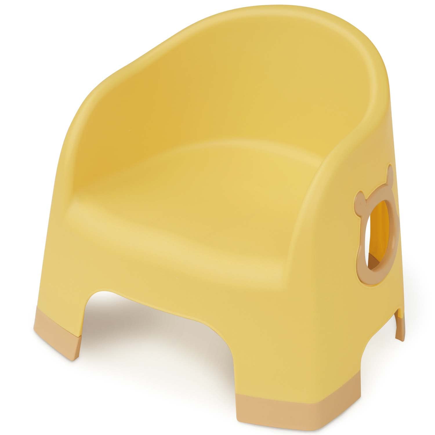 

Детский стульчик Nishiki Kasei Winnie the Pooh, стульчик Lala, горчичный, ширина x глубина 34 x высота 32 см, произведено в Японии, 37,5 горчичный