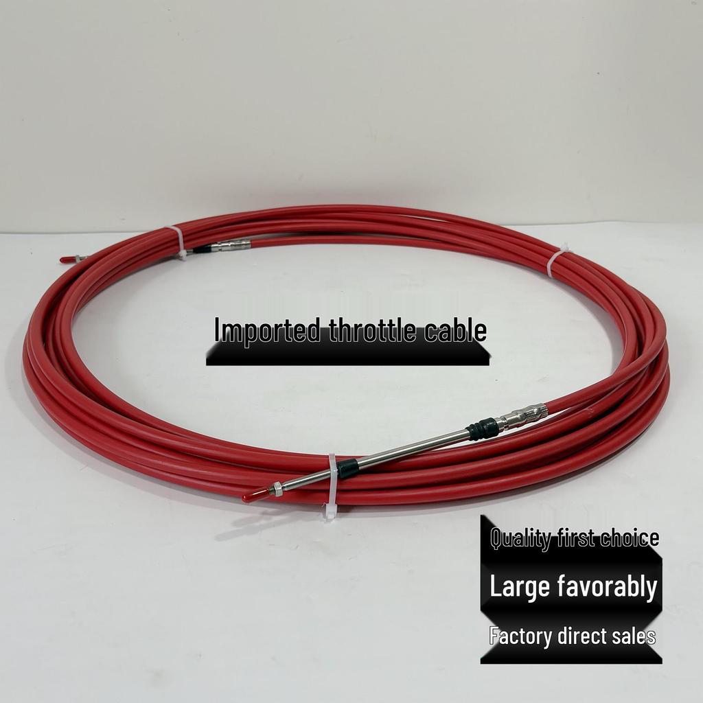Marine Throttle Cable for Outboard Motor - Flexible Shaft Gear Controller