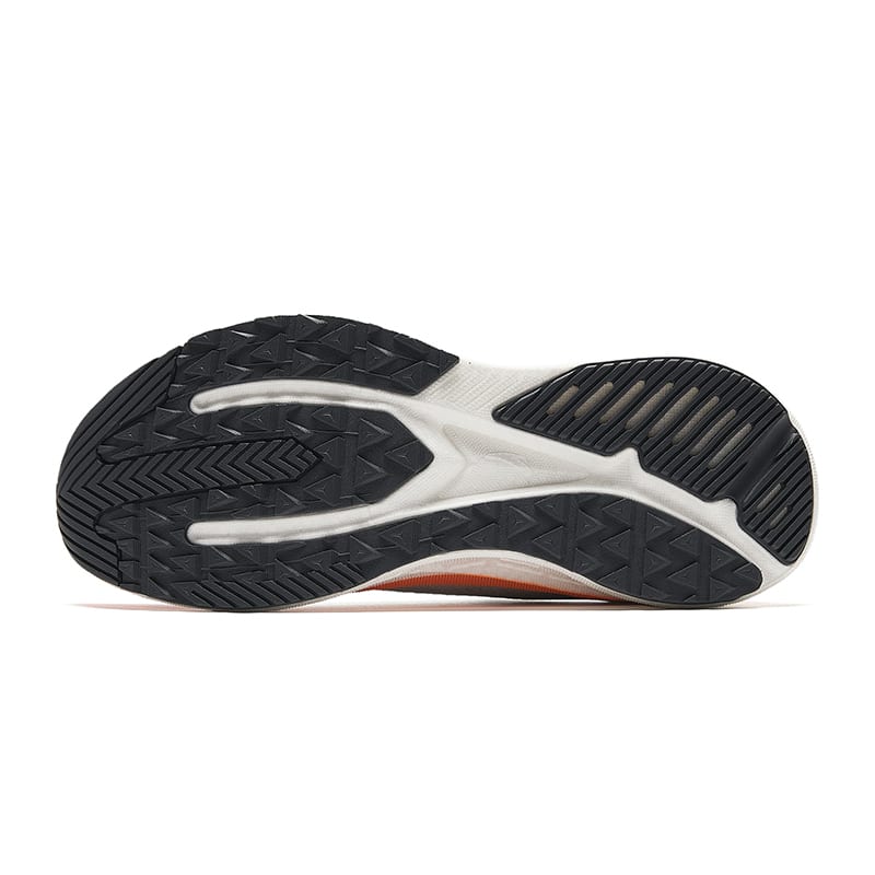 Anta CC Nitrogen Technology Abrasion Resistant Cushioning Low top Running Shoes Men's Gray Orange 912415551-1