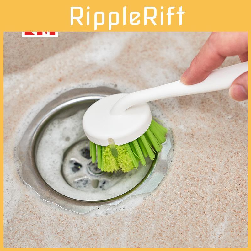 Long Handle Pp Kitchen Cleaning Brush For Pots Dishes And Countertops With Hanger