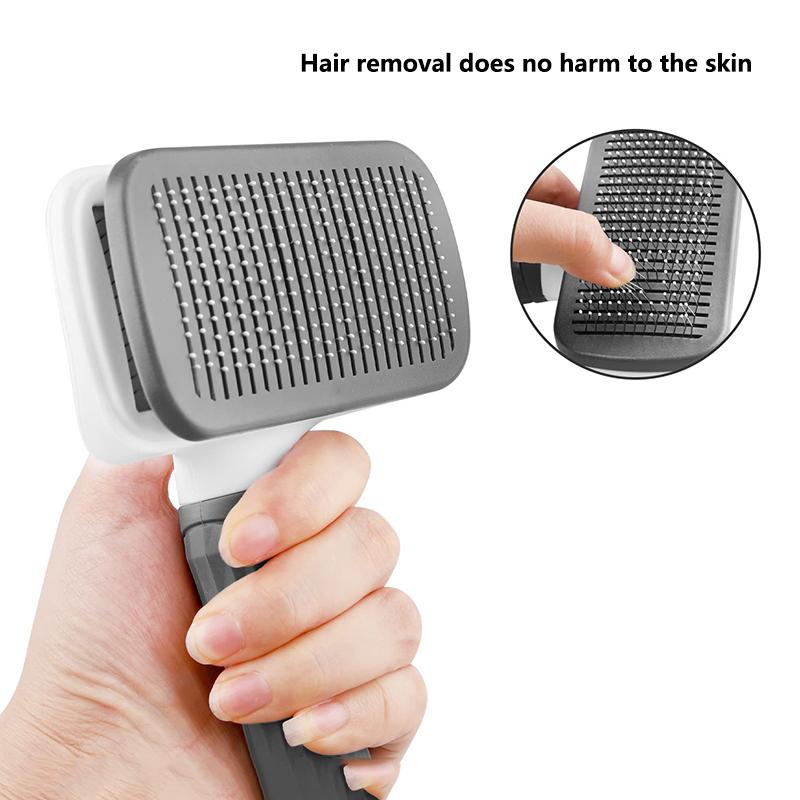 Pet Hair Removal Brushing Cat And Dog Hair Beauty Care Hairs Removal Massage Combing Hairs Cleaning Bathe Brushing Pet Supplies