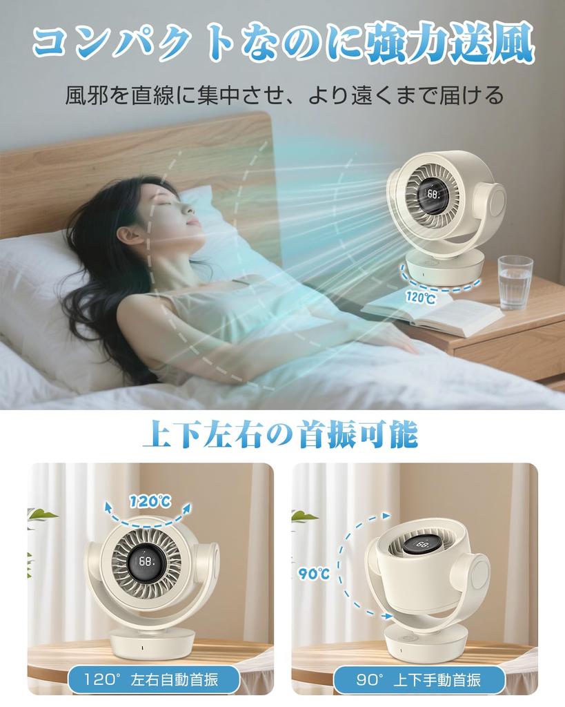 In Automatic Oscillating Fan with DC 100 Speed USB Cordless Desk Fan with Remote Rainy Season Clothes Heat Energy Power Japanese Instruction Manual