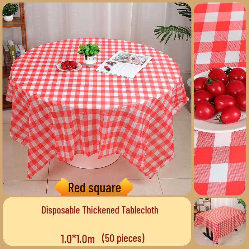 

Royal Chef Disposable Plastic Tablecloth