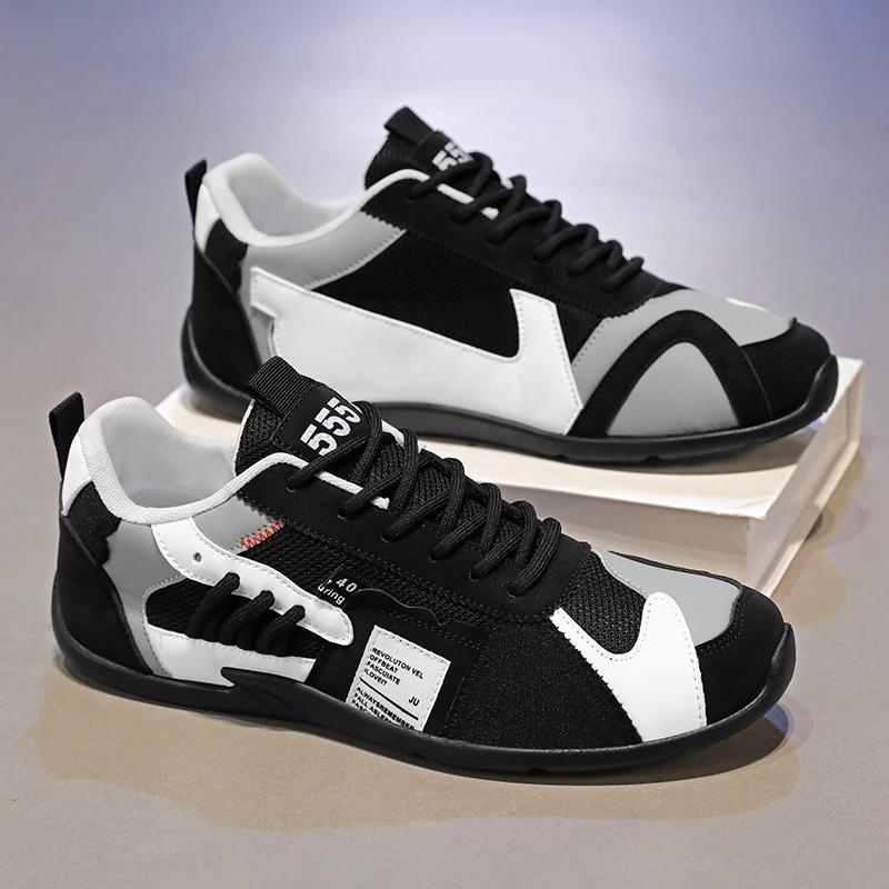 

YRZL Mens Shoes Lightweight Comfortable Casual Shoes Breathable Fashion Sneakers for Men Jogging Walking Non Slip Footwear 44 чорний