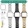 Mod kit AE1200 case for Casio 3299 AE-1200 AE-1300 stainless steel bezel metal band Bracelet mirror waterproof ring screws Parts